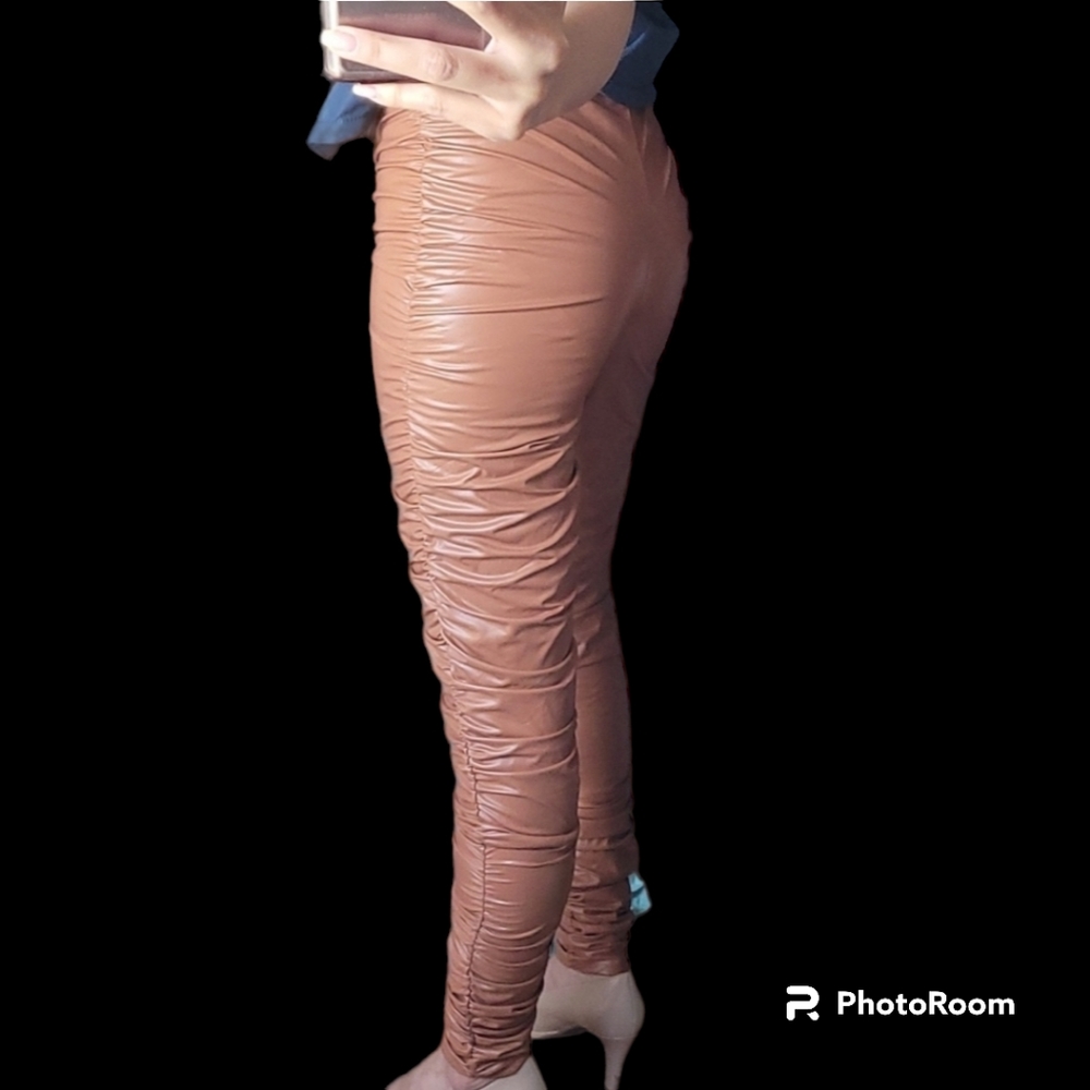 NWOT Faux Leather pants 4/$25 - Picture 2 of 3